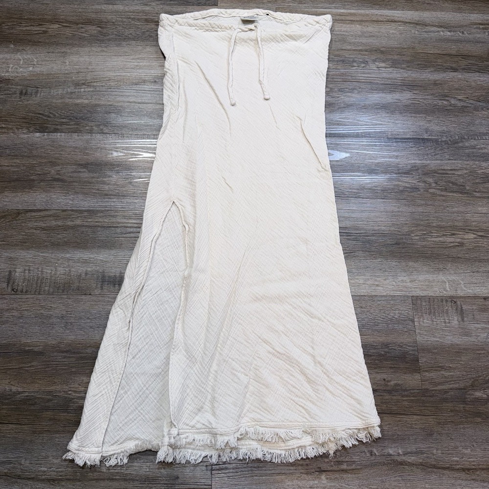 Prana Hideaway Maxi Skirt Womens Extra Small Alba Organic Cotton Gauze Cover-Up